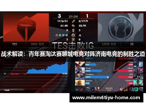 战术解读：青年赛淘汰赛聊城电竞对阵济南电竞的制胜之道